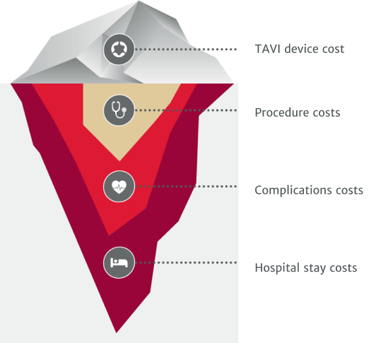 TAVi cost comparison infographic